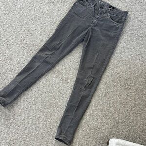 Super versatile stretch Gray mini cord Jeans